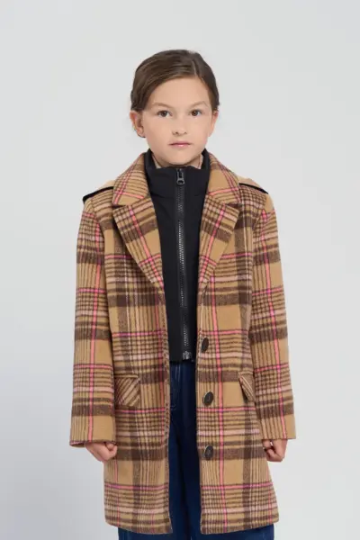 Пальто с капюшоном, на синтепоне — изображение 10