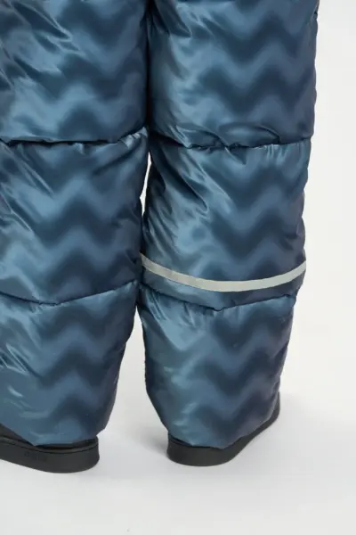 Комбинезон утепленный на синтепухе с меховой опушкой — изображение 11