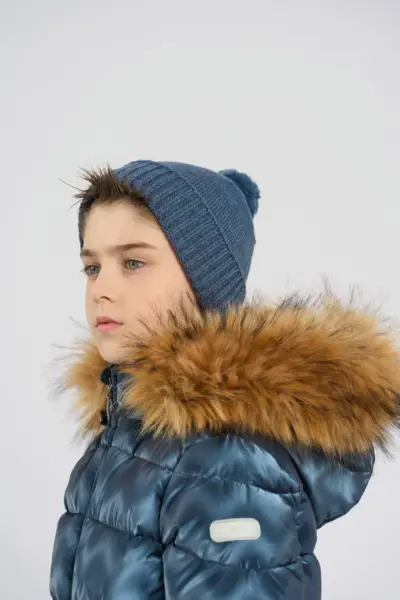 Комбинезон утепленный на синтепухе с меховой опушкой — изображение 6