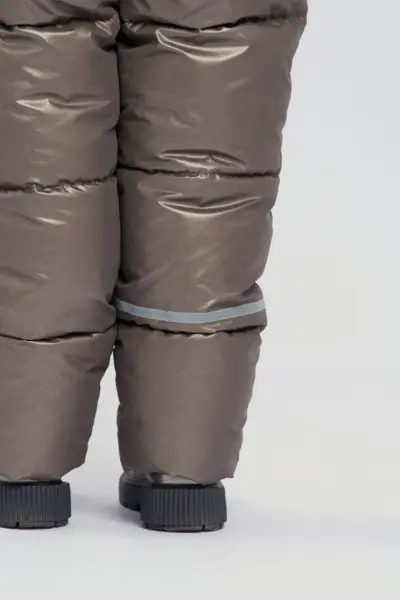 Комбинезон на синтепухе с меховой опушкой — изображение 10