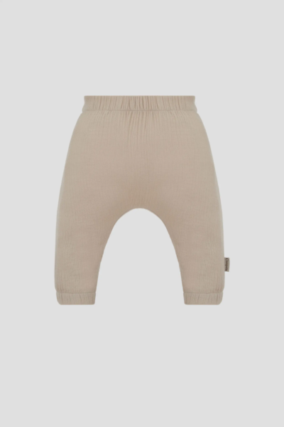 Комплект (футболка, брюки) из муслина для мальчика — изображение 4