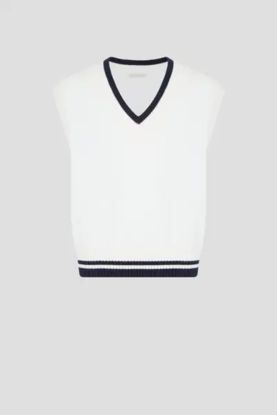 Жилет вязаный — изображение 10