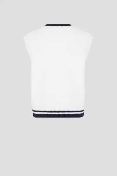 Жилет вязаный — изображение 11