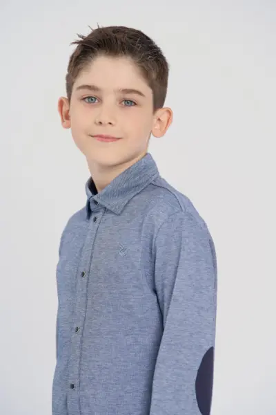 Рубашка из пике, на кнопках — изображение 5