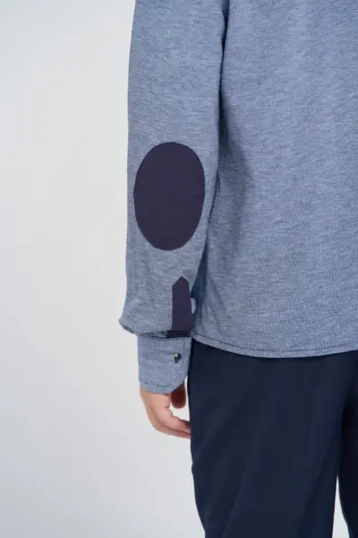 Рубашка из пике, на кнопках — изображение 4