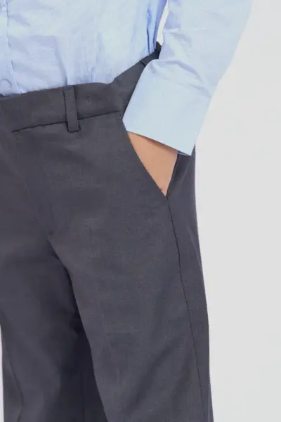 Брюки классические из костюмной ткани — изображение 5