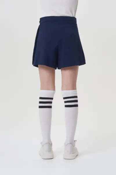 Юбка-шорты со складками — изображение 5