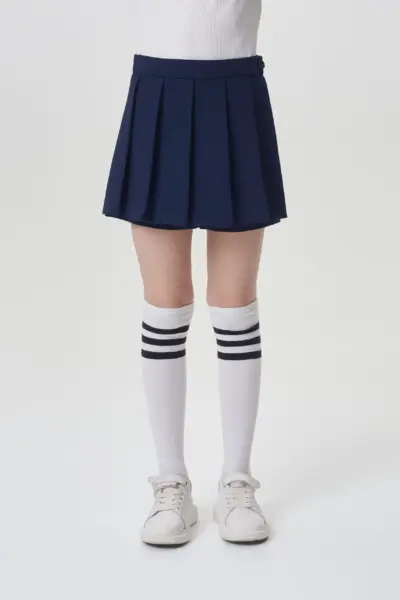 Юбка-шорты со складками — изображение 6