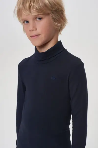 Водолазка, синяя — изображение 5