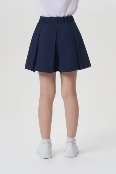 Юбка-шорты, синие — изображение 4