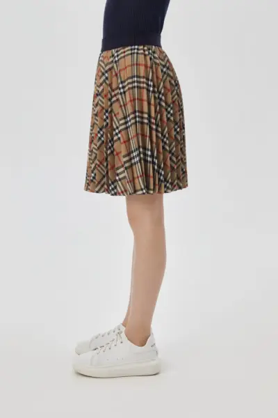 Юбка-гофре в клетку — изображение 10