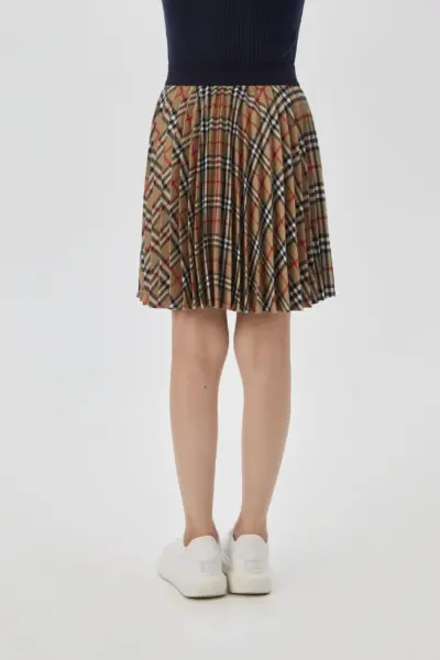 Юбка-гофре в клетку — изображение 11