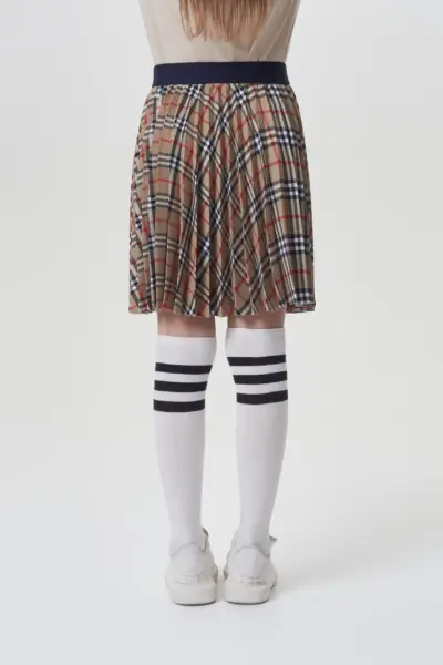 Юбка-гофре в клетку — изображение 4