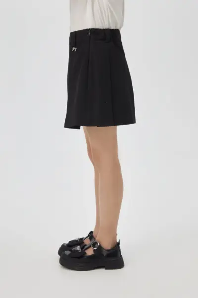 Юбка-шорты, черная — изображение 3