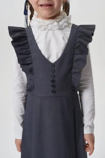 Сарафан из костюмной ткани — изображение 7