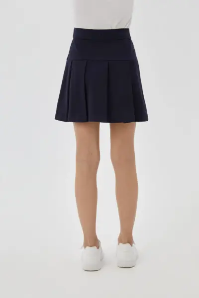 Юбка из джерси, синяя — изображение 4