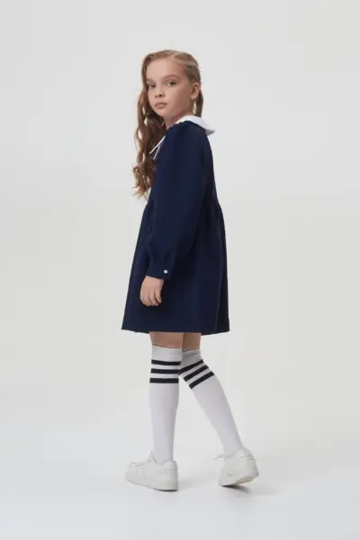 Платье из костюмной ткани — изображение 3