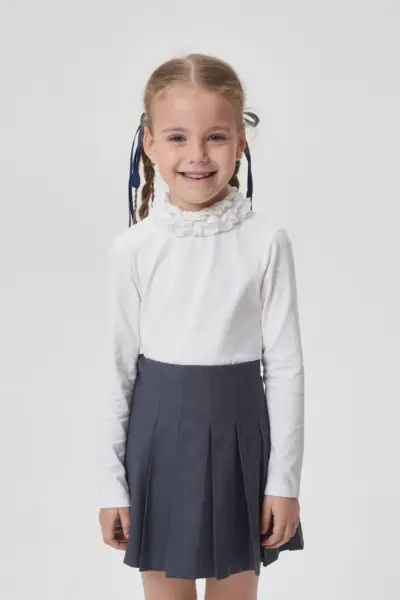 Водолазка с кружевным воротником — изображение 4