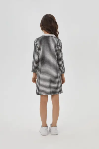 Платье из джерси пье-де-пуль — изображение 4