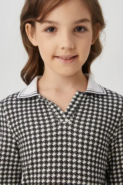 Платье из джерси пье-де-пуль — изображение 5