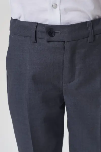 Брюки Slim из костюмной ткани — изображение 5