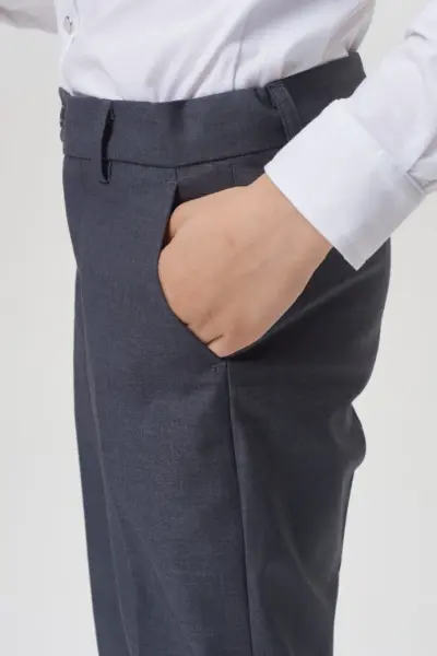 Брюки Slim из костюмной ткани — изображение 6