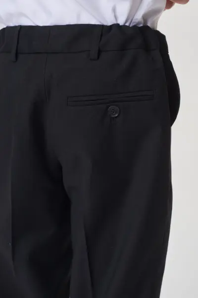 Брюки с низкой посадкой, черные — изображение 6