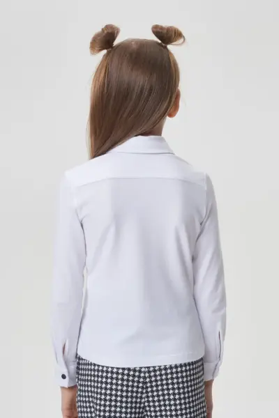 Блузка трикотажная на кнопках — изображение 3