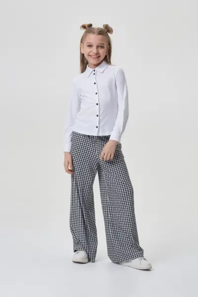 Блузка трикотажная на кнопках — изображение 6