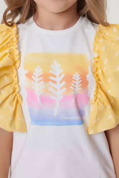 Топ с объемными с крылышками — изображение 5