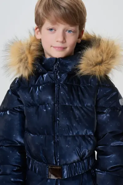 Комбинезон утепленный с искусственной меховой опушкой — изображение 8