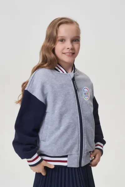 Куртка спортивная из футера — изображение 3