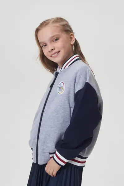 Куртка спортивная из футера — изображение 4