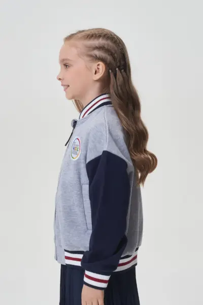 Куртка спортивная из футера — изображение 5