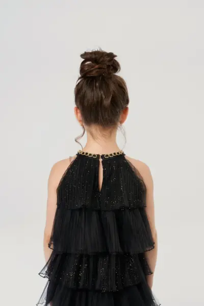 Платье с воланами плиссе — изображение 7