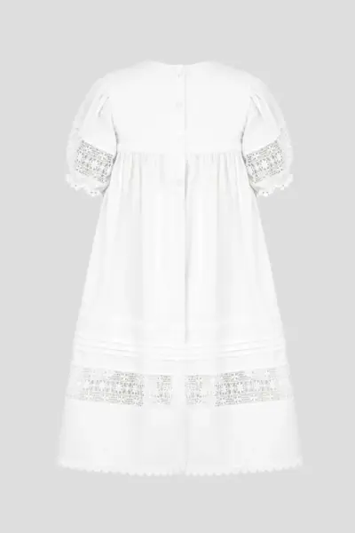 Крестильное платье в комплекте с капором — изображение 3