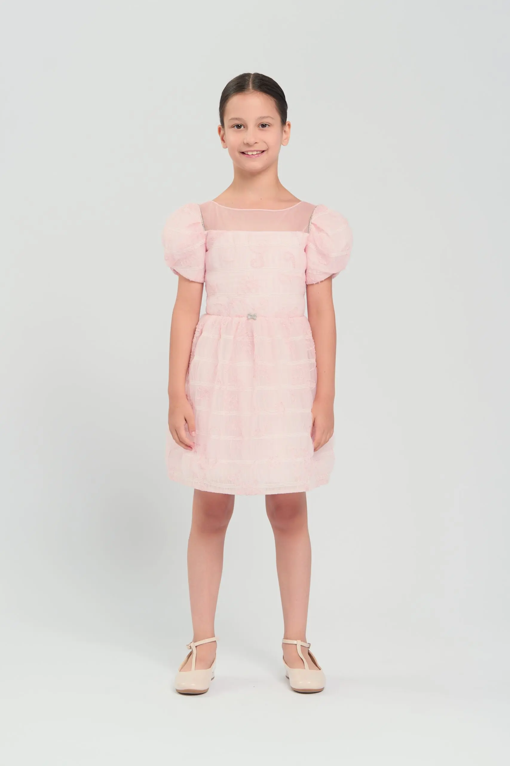 1662.43 (1) Платье из объемной сетки — изображение 1