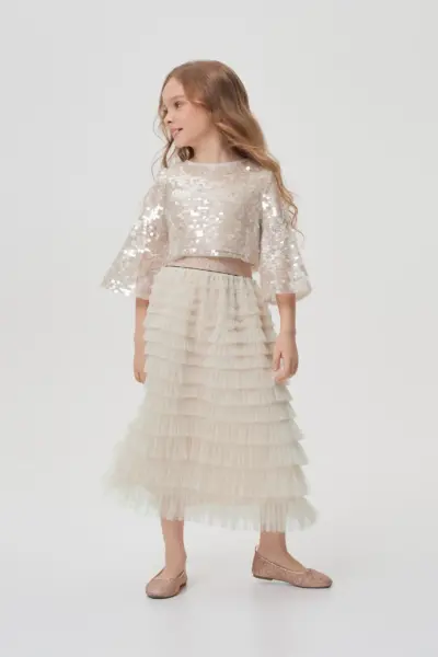 Топ нарядный с пайетками — изображение 5