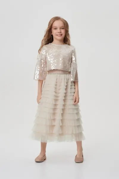 Топ нарядный с пайетками — изображение 4