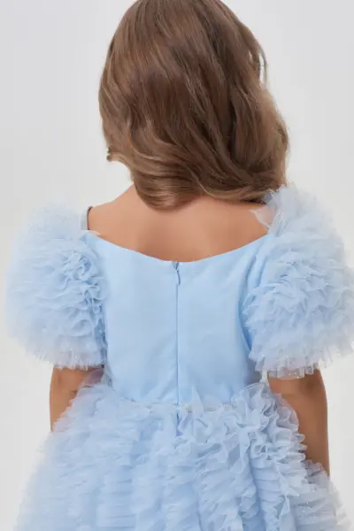 Платье нарядное с пышной юбкой — изображение 6