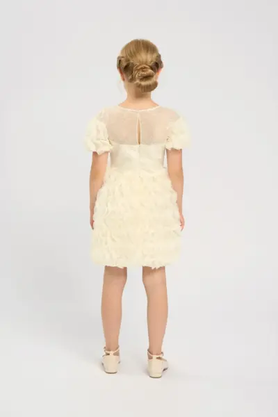 Платье нарядное с воланами — изображение 3