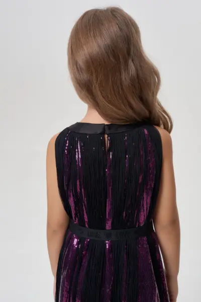 Платье нарядное с бахромой — изображение 7