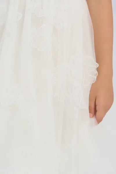 Платье пышное с цветами — изображение 9