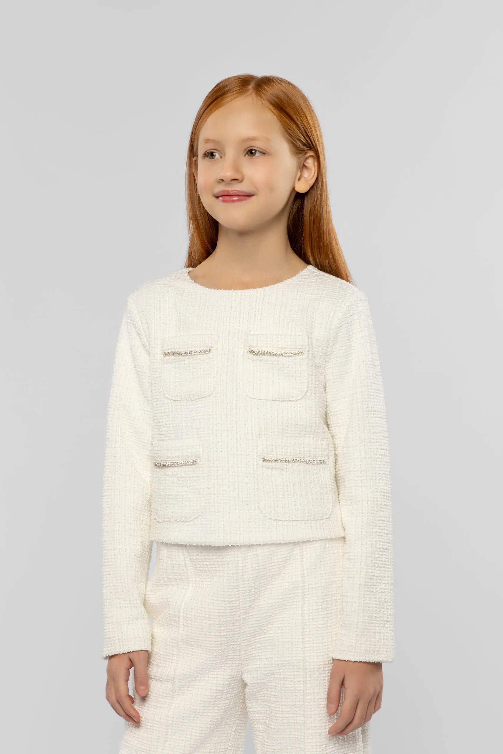 1792.43_Choupette (2) Жакет трикотажный с карманами — изображение 1
