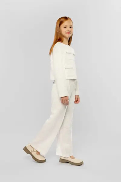 Жакет трикотажный с карманами — изображение 8