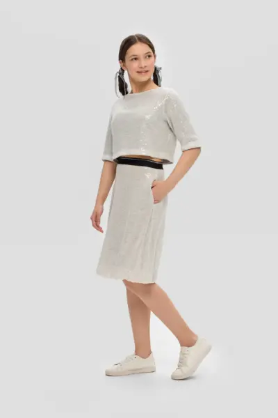 Юбка нарядная из пайеток — изображение 6