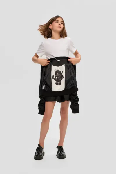 Жакет-бомбер укороченный — изображение 13