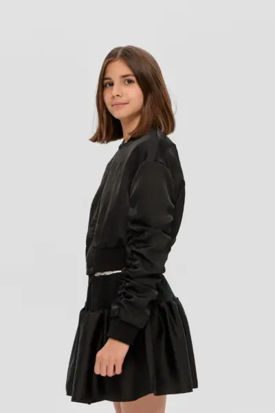 Жакет-бомбер укороченный — изображение 4