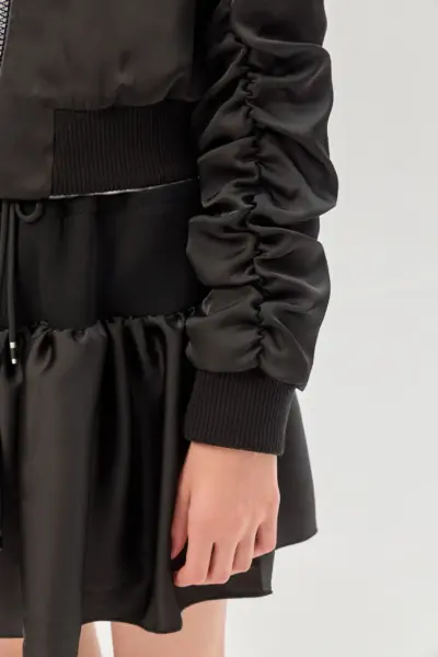 Жакет-бомбер укороченный — изображение 16