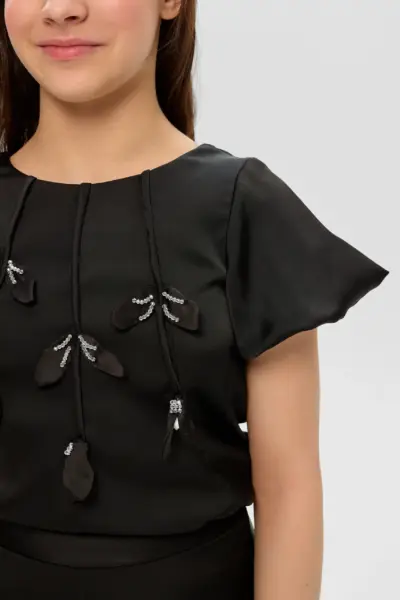 Топ трикотажный с декорами — изображение 11